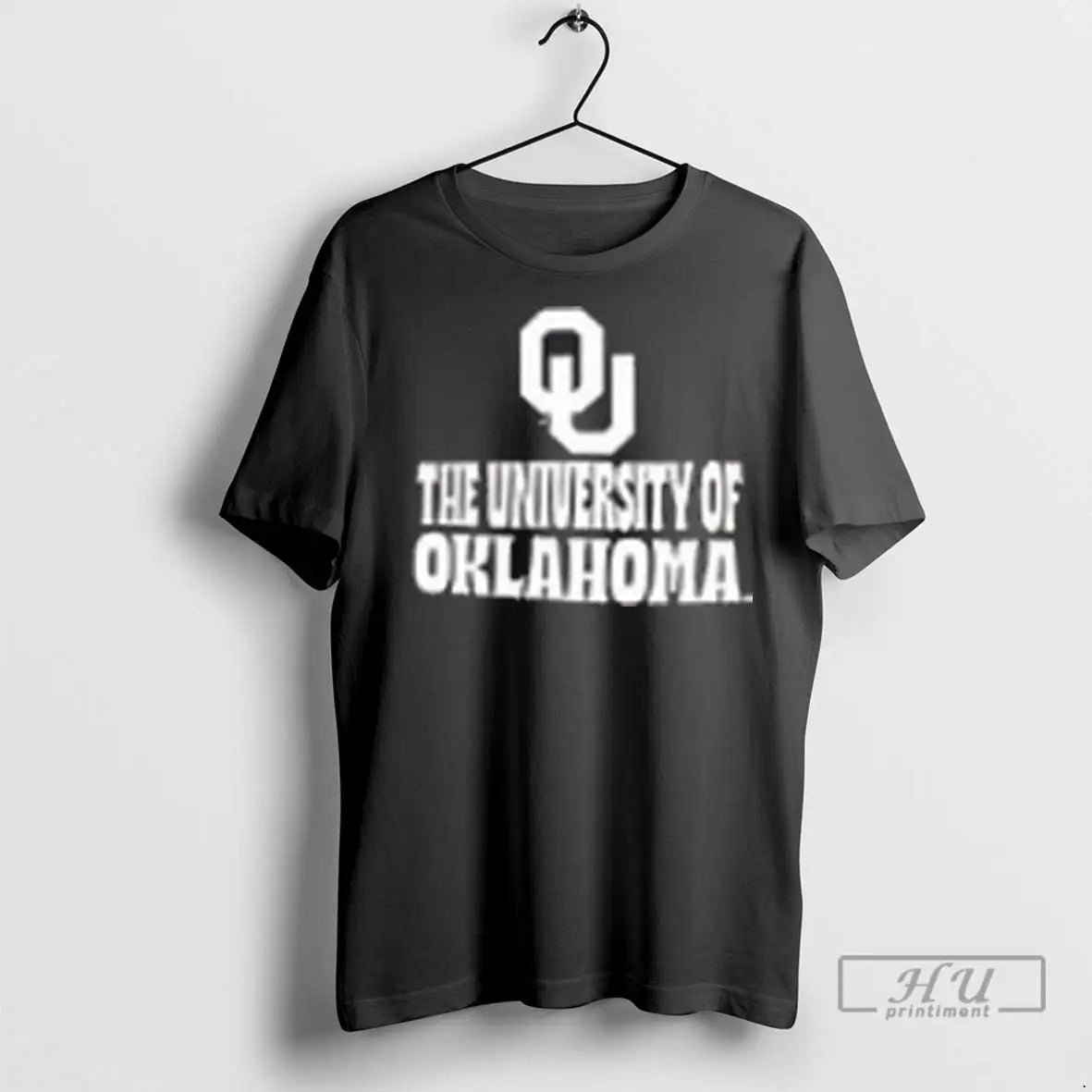 Officials The University Of Oklahoma 1890 Thick Lined Landscape 2 Sided T Shirts