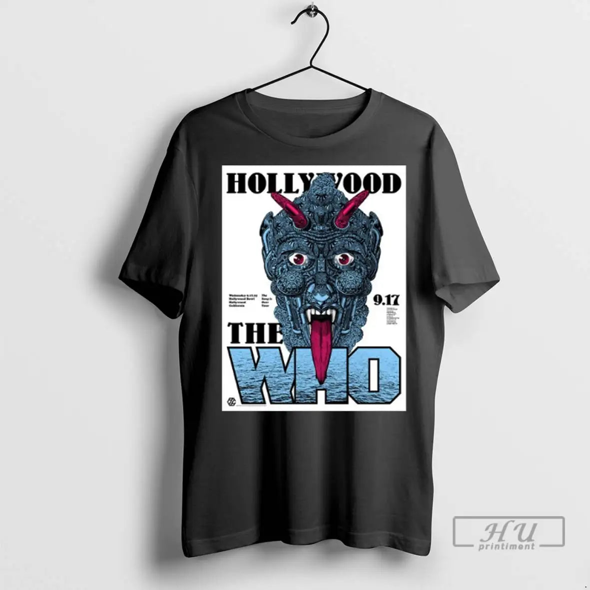 Officials The Who Los Angeles Ca 2025 Night 1 T Shirts