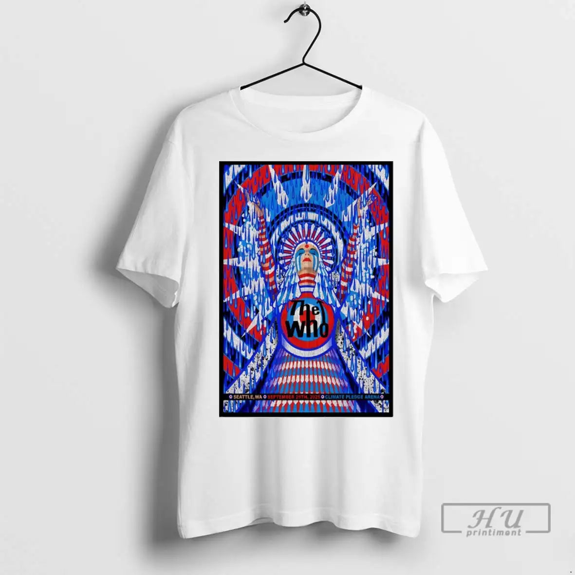 Officials The Who September 25 2025 Climate Pledge Arena In Seattle Wa T Shirts