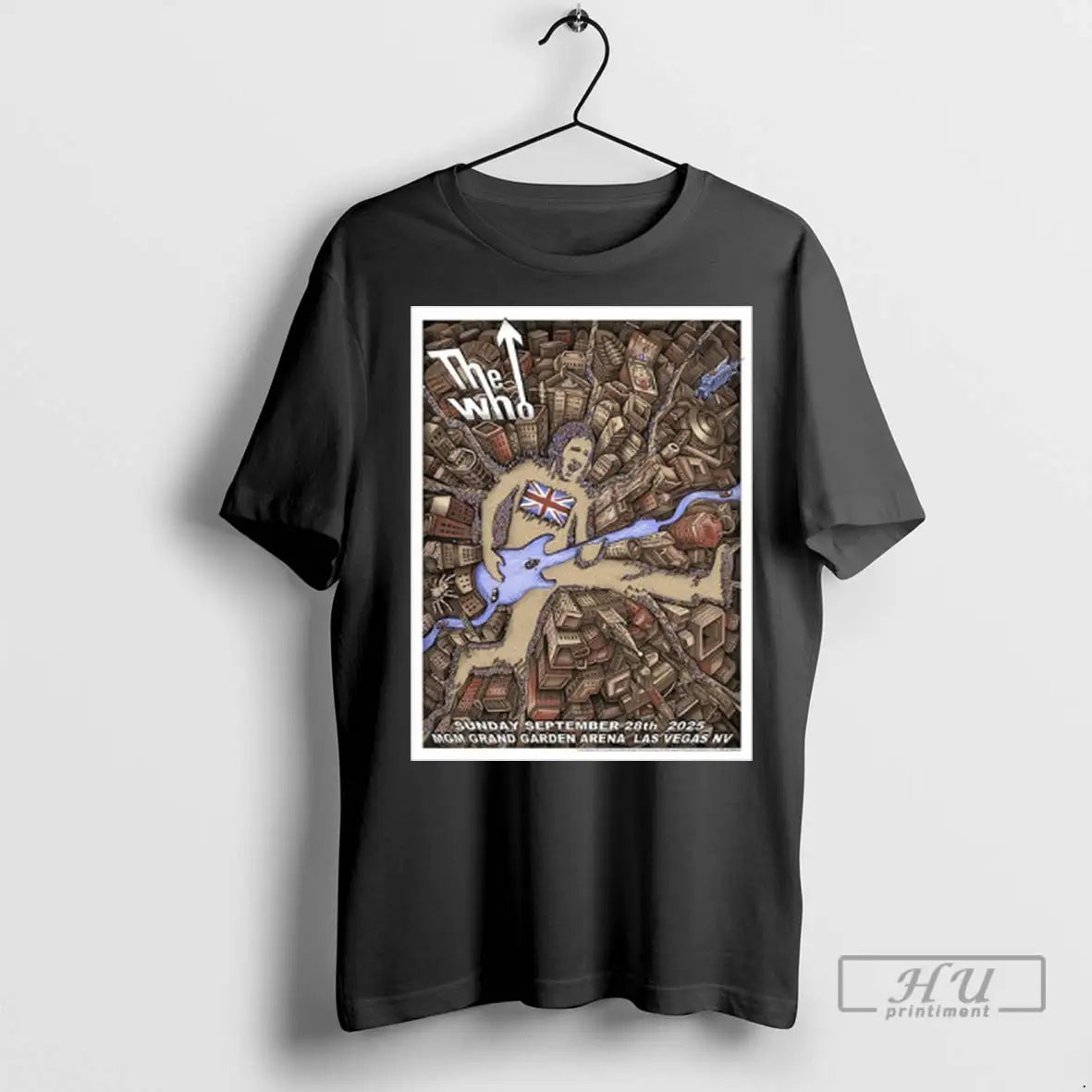 Officials The Who Tour Las Vegas Nv 2025 T Shirts
