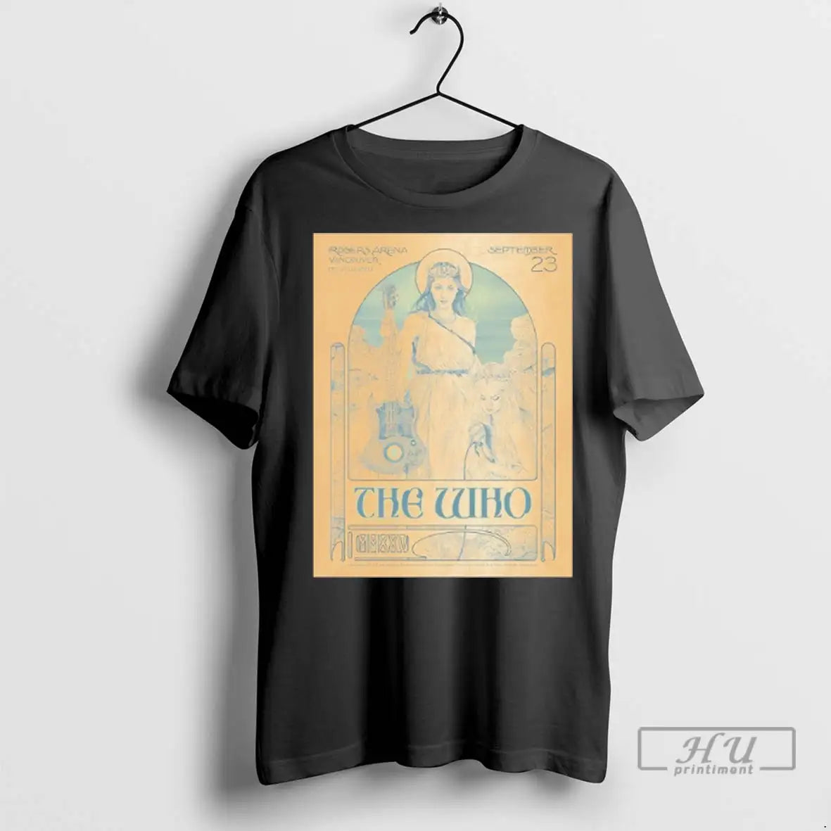 Officials The Who Tour Vancouver Bc 2025 T Shirts