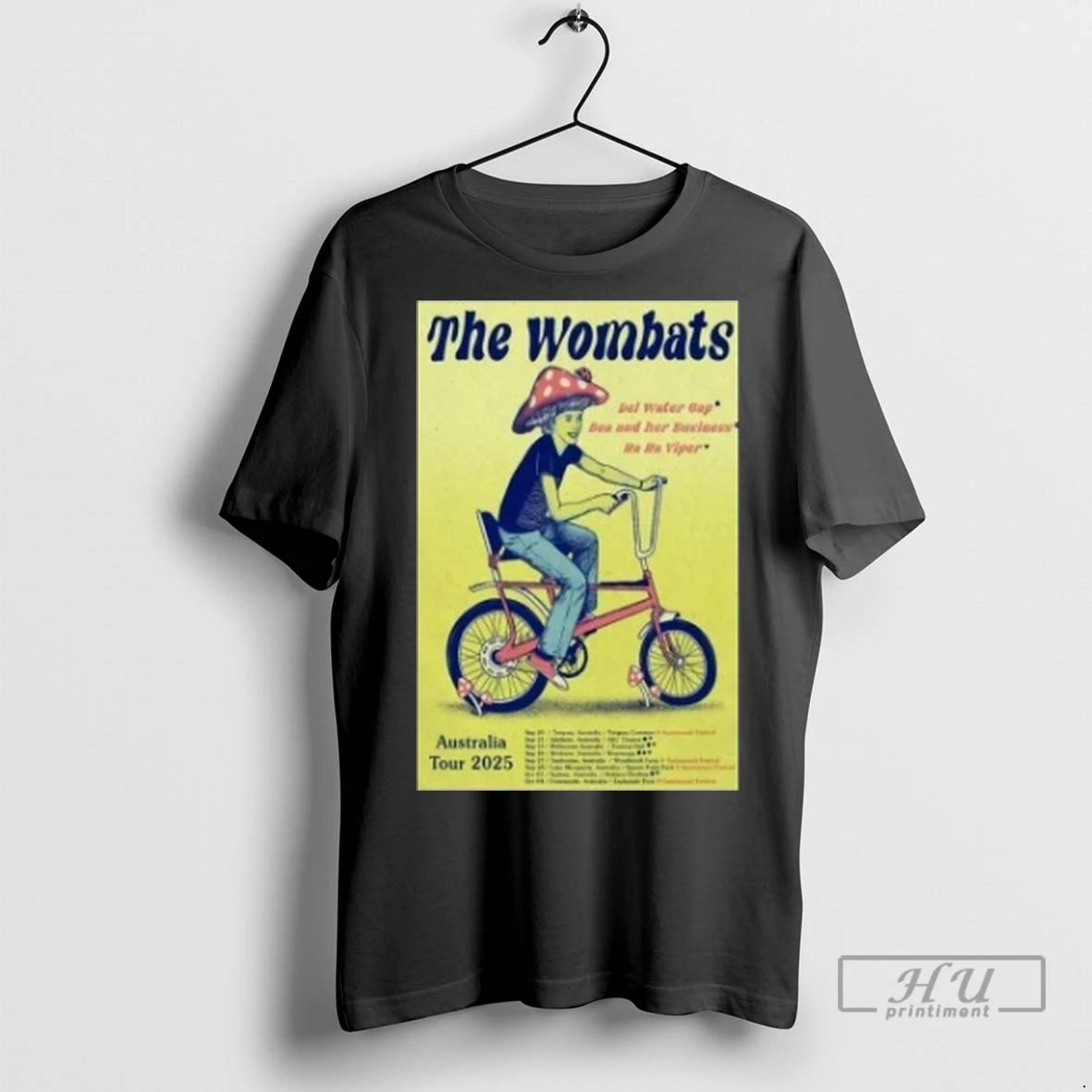 Officials The Wombats Del Water Gap Bea And Her Business Ra Ra Viper Live Tour