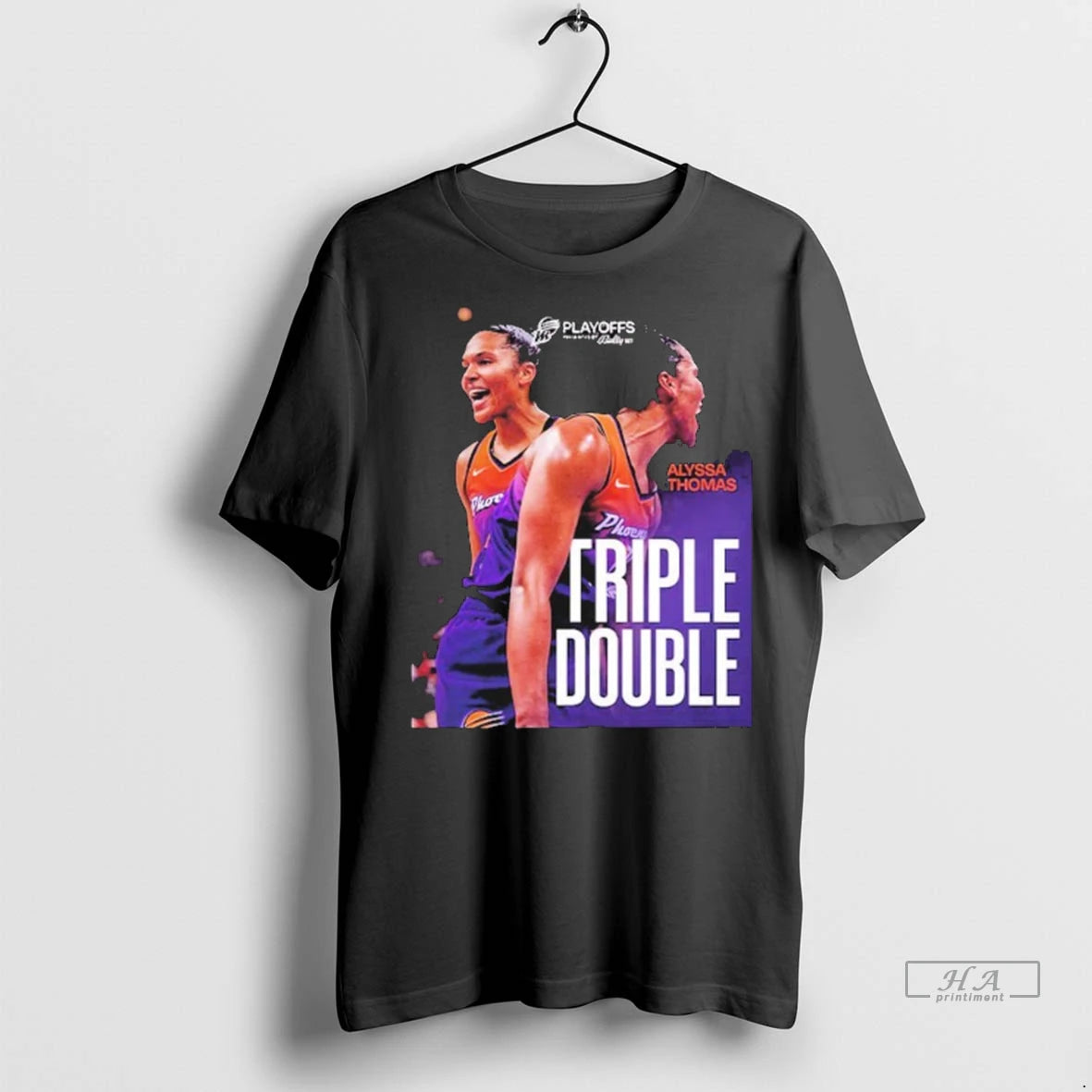 Officials Trendy Alyssa Thomas Team Phoenix Mercury Now Owns 5 Of The 7 Total Triple