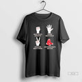 Officials Trendy Boston Red Sox Nothing Beats Red Sox Hands Rock Beats Scissors Paper Tee
