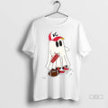 Officials Trendy Kansas City Chiefs Football Ghost Halloween Sweathirt Kc Boo Crew Spooky Game Day