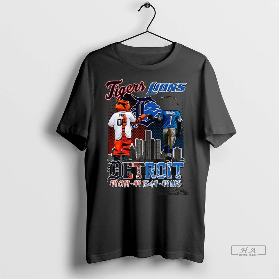 Officials Trendy Paws Tigers Detroit And Roary Detroit Lions Mu City Mu Team Mu Life