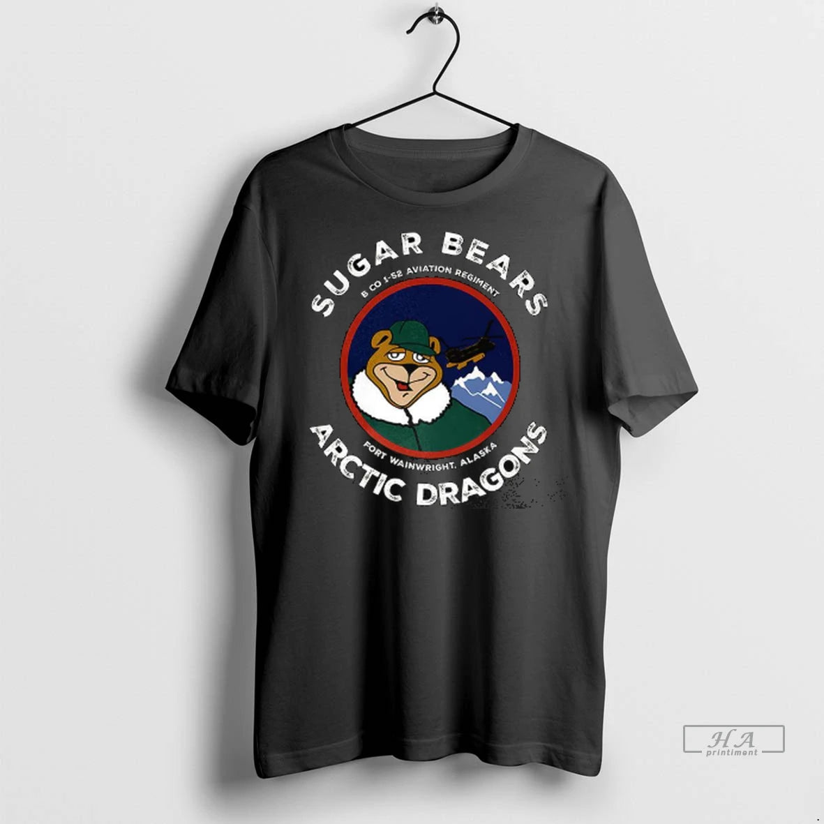 Officials Trendy Sugar Bears Arctic Dragon Bravo Company 1 52 Aviation Regiment Fort Wainwright Alaska