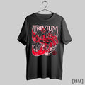 Officials Trivium Heavy Metal Band Playing On Stage With Flames Dark Demon Hands Vintage Classic