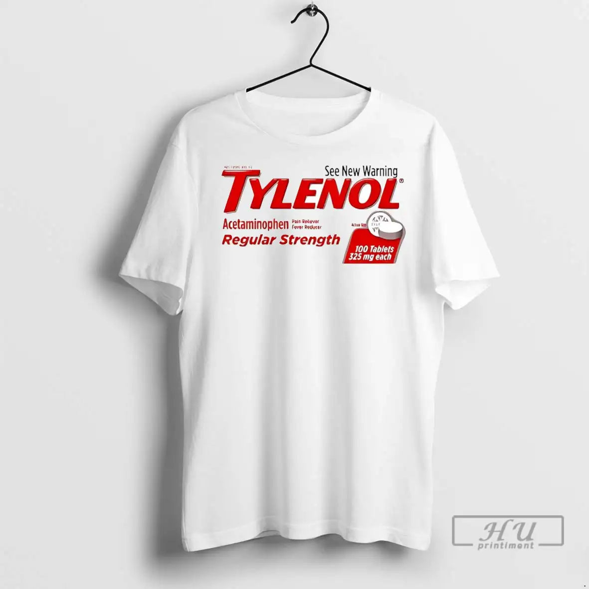 Officials Tylenol Acetaminophen See New Warning T Shirts