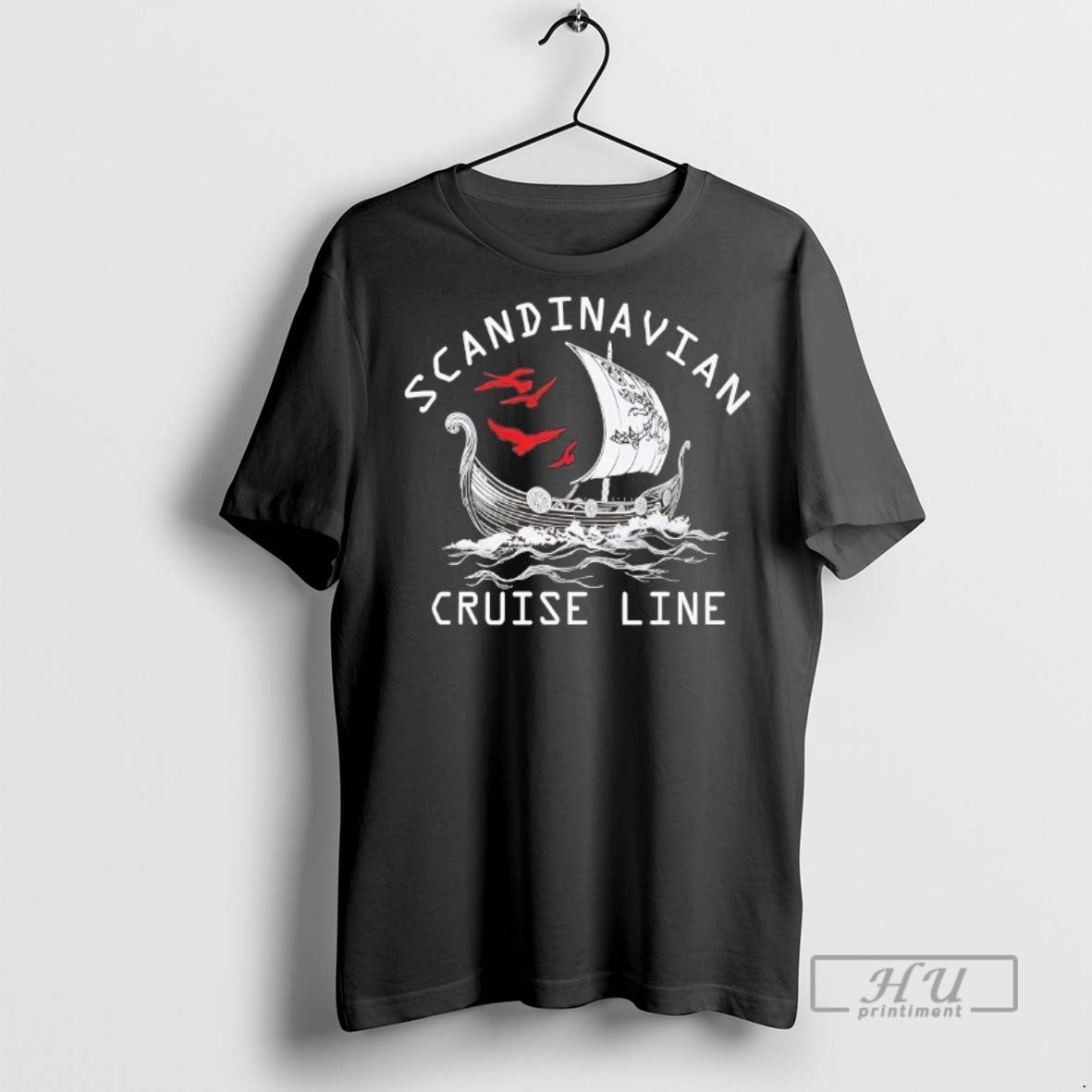 Officials Viking Scandinavian Cruise Line T Shirts