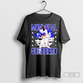 Officials Vladimir Guerrero Montreal Skyline Swing Ladies T Shirts