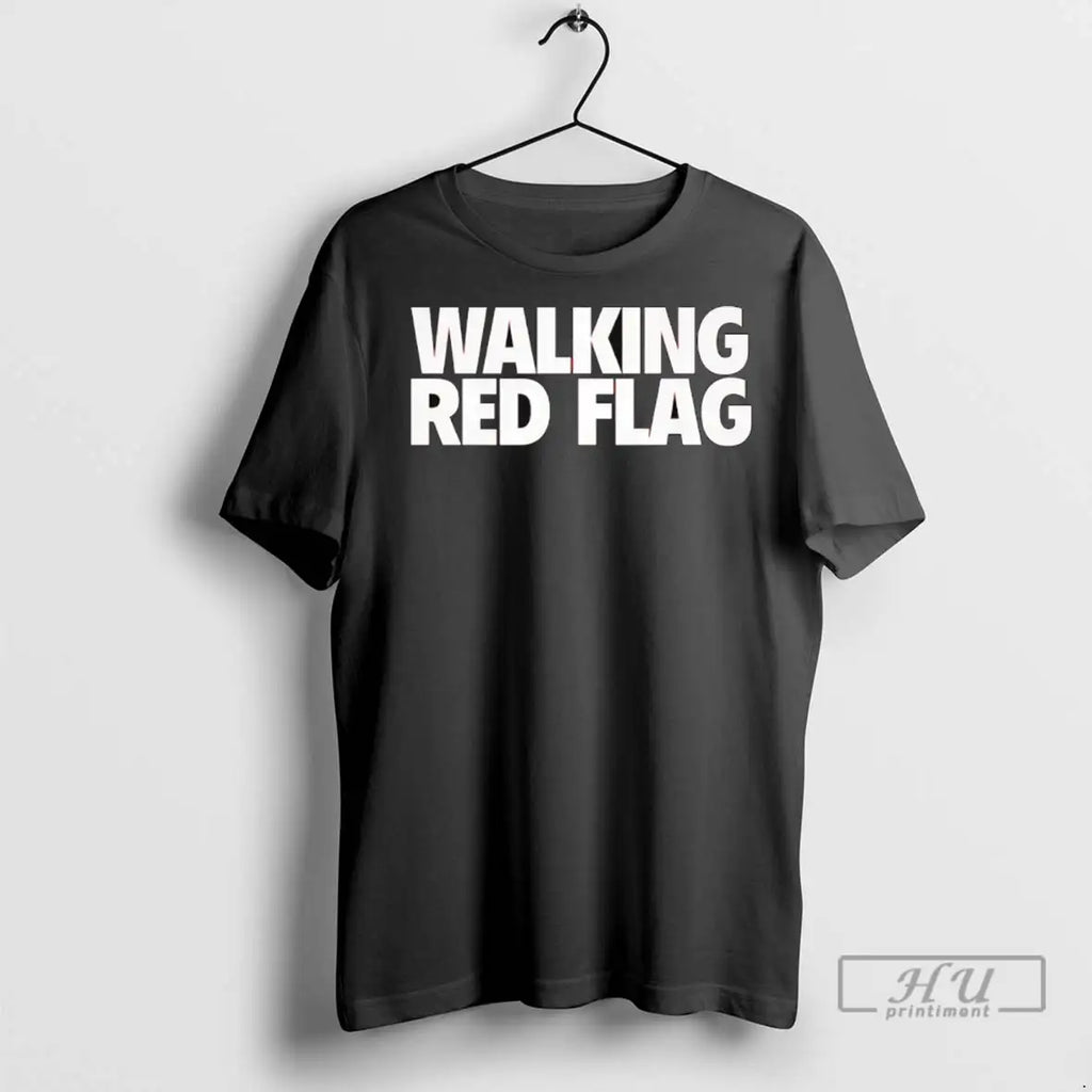 Officials Walking Red Flag T Shirts