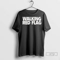 Officials Walking Red Flag T Shirts
