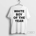 Officials White Boy Of The Year Grey T Shirts