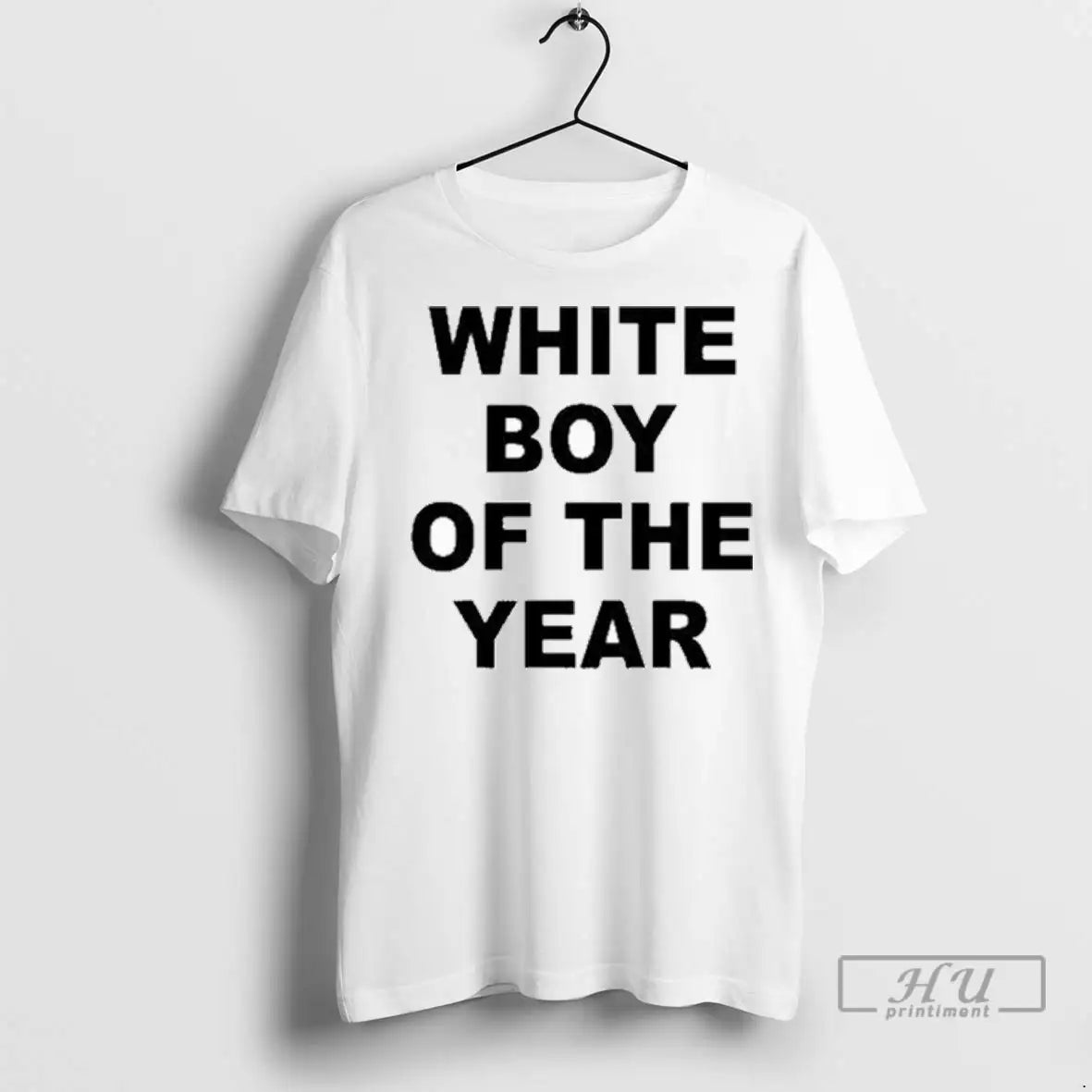 Officials White Boy Of The Year Grey T Shirts
