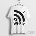 Officials Wi Fly Plane Wifi Meme T Shirts