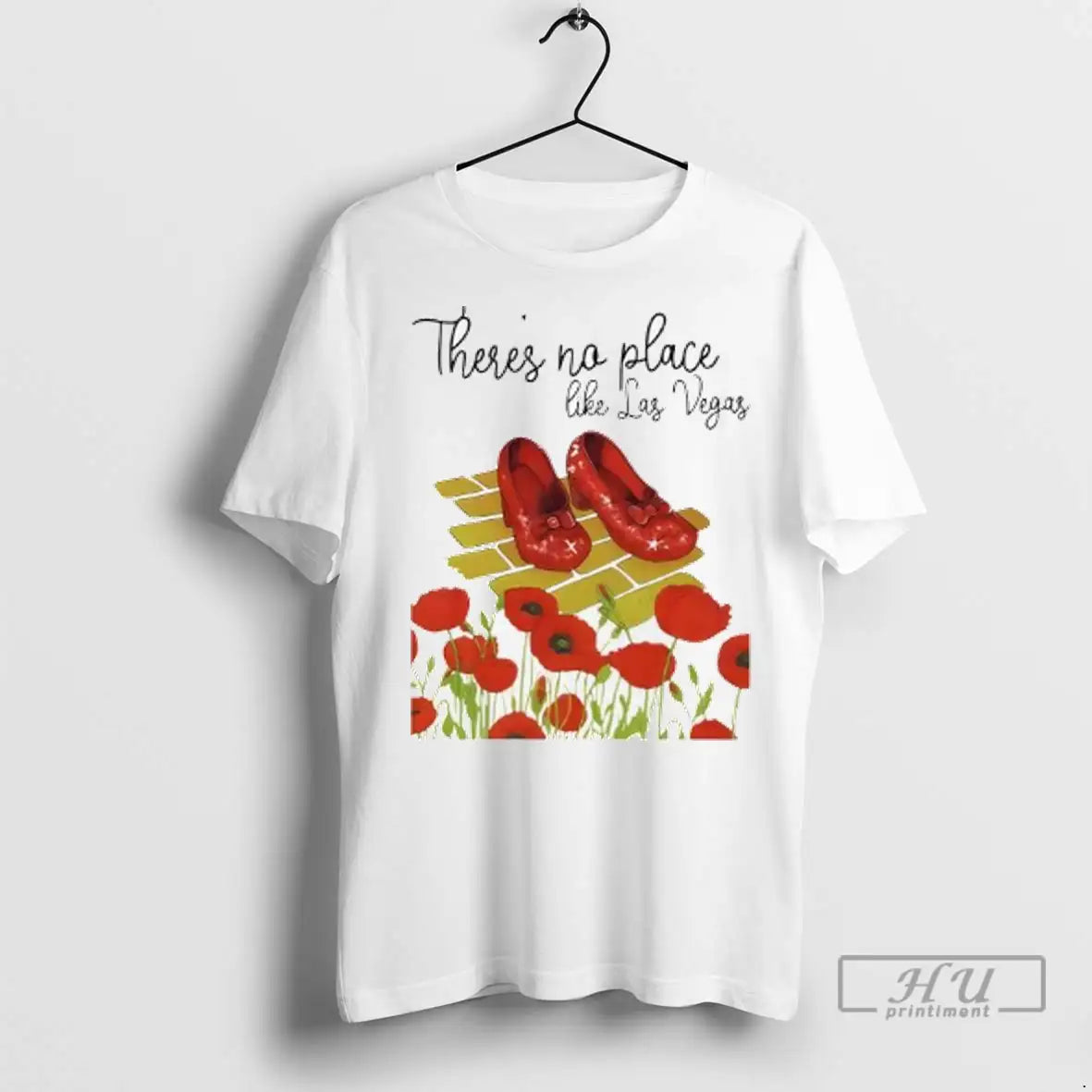 Officials Wizard Of Oz Theres No Place Like Las Vegas Ladies T Shirts