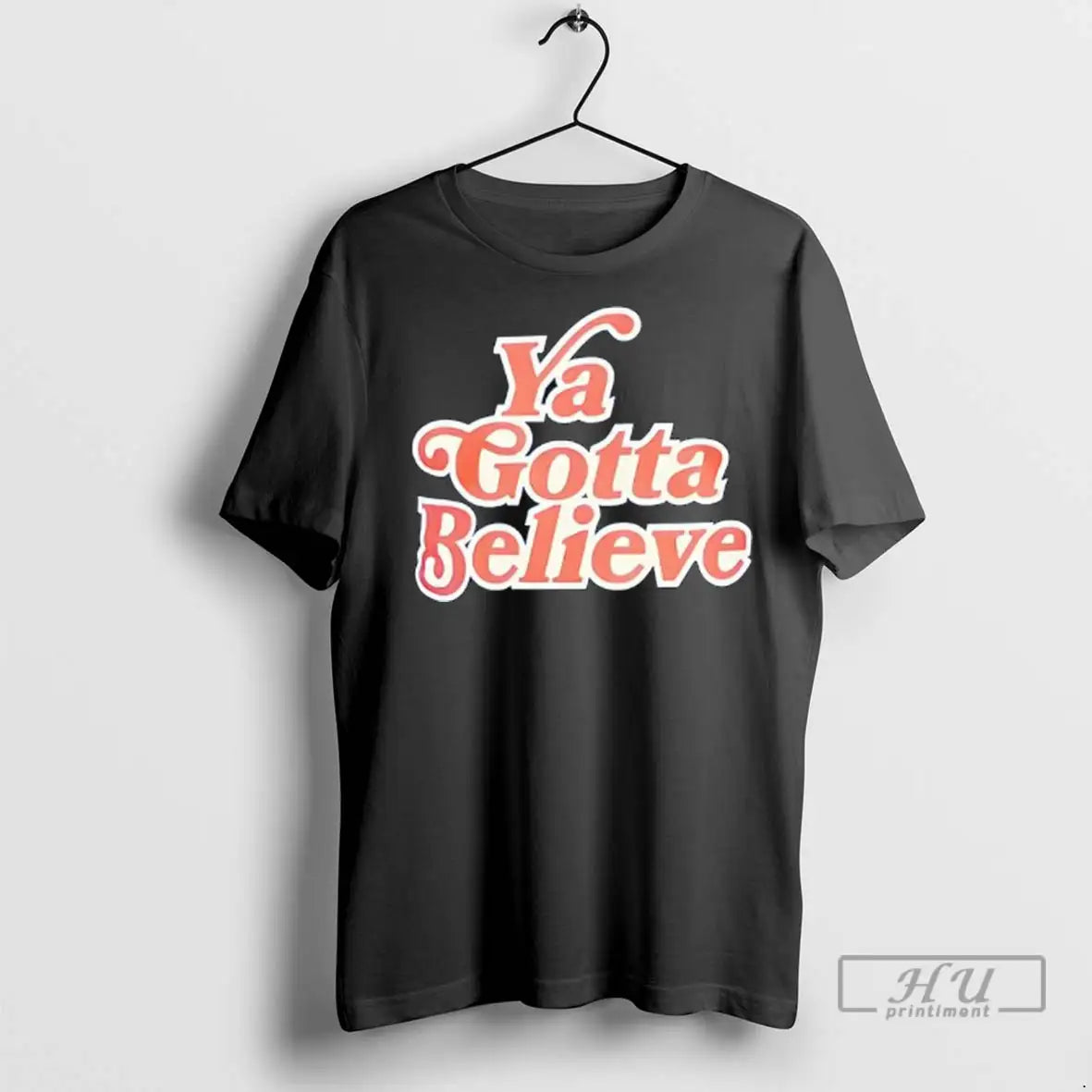 Officials Ya Gotta Believe New York Mets Ladies T Shirts