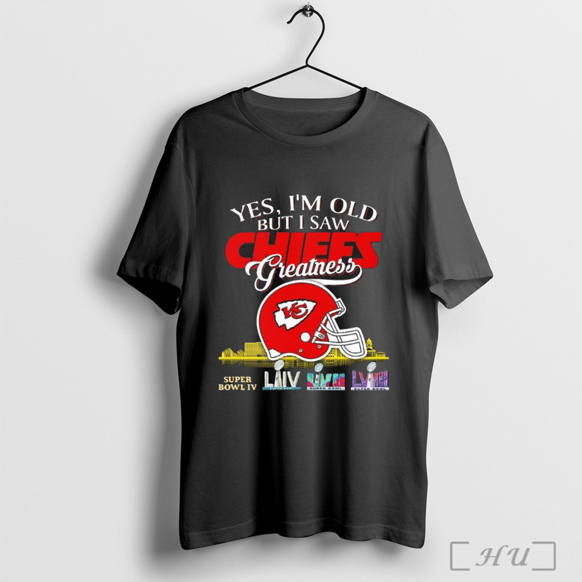 Officials Yes Im Old But I Saw Kansas City Chiefs Greatness Skyline Helmet 2025