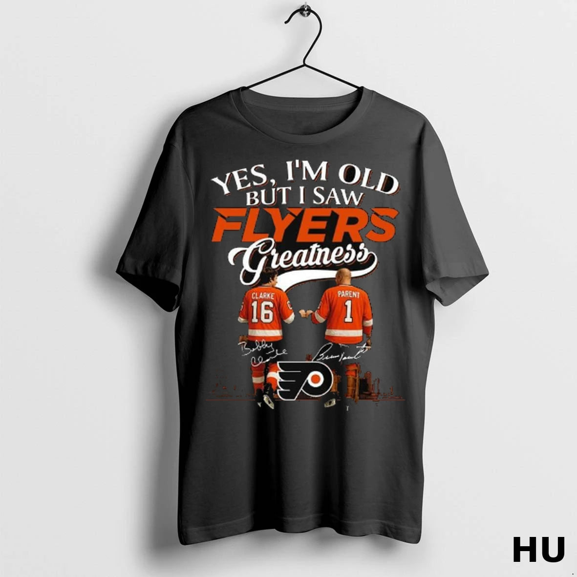 Officials Yes Im Old But I Saw Philadelphia Flyers Greatness Clarke And Parent Legends Signatures