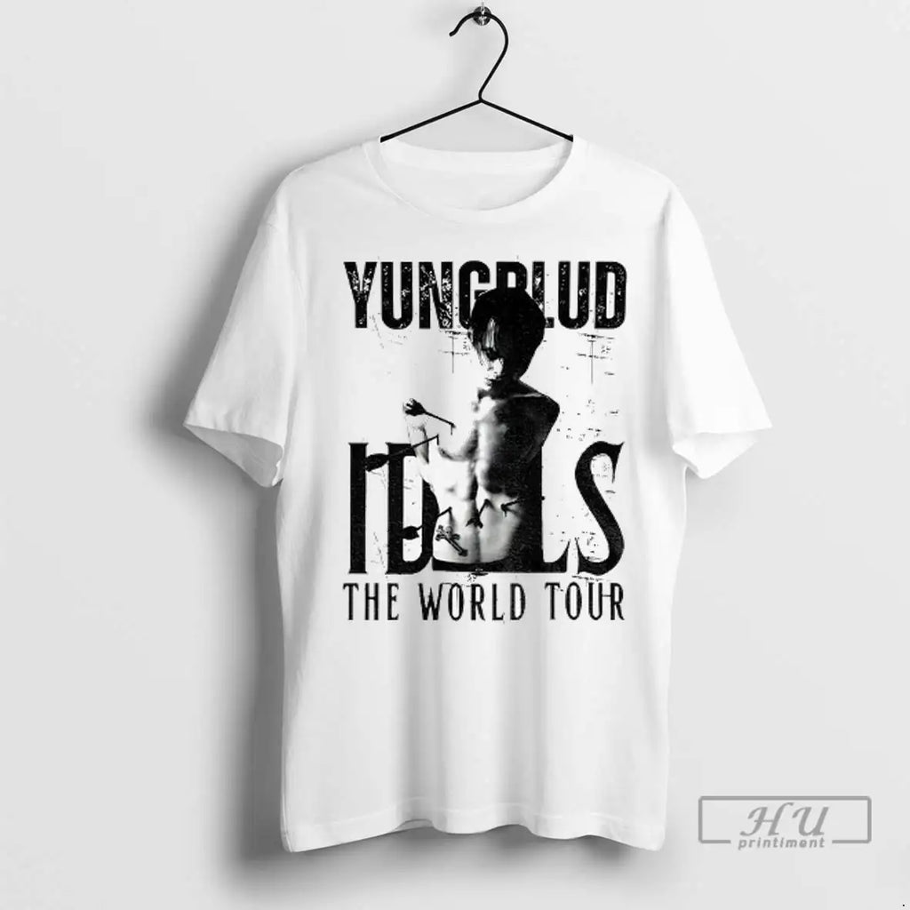 Officials Yungblud Idols The World Tour Retro Concert Band T Shirts