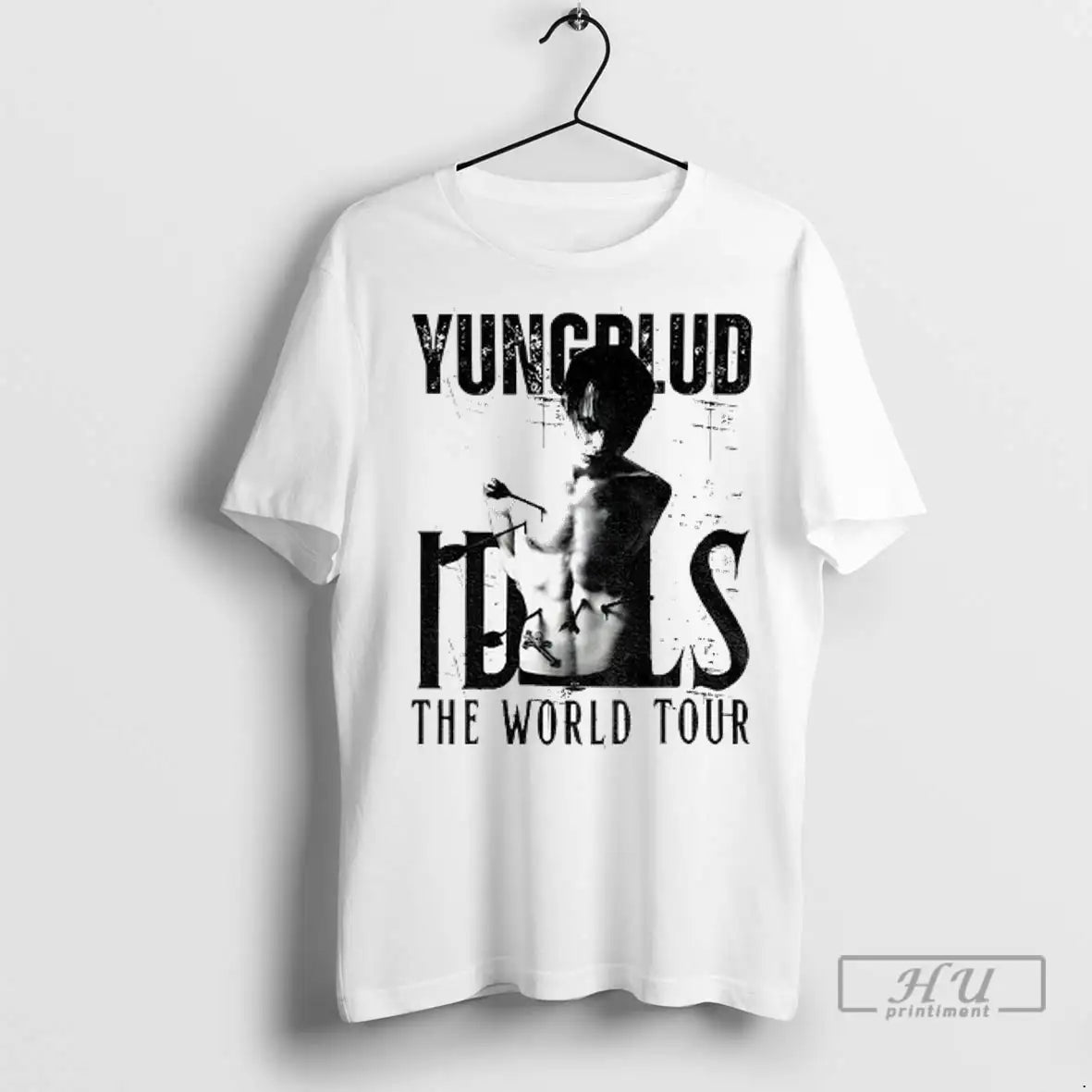 Officials Yungblud Idols The World Tour Retro Concert Band T Shirts