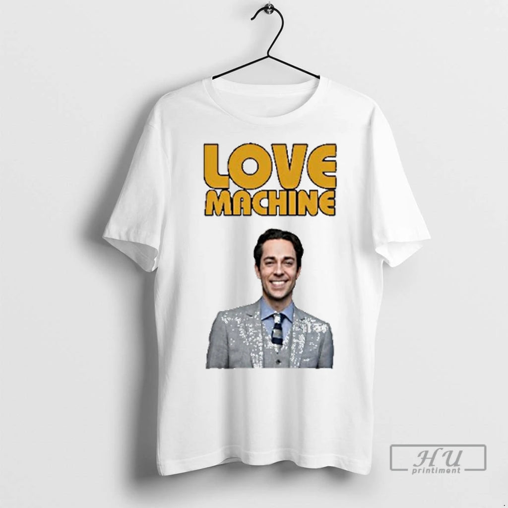 Officials Zachary Levi Love Machine Raglan T Shirts