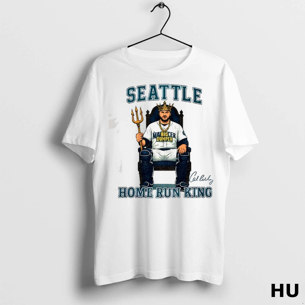 Officials Cal Raleigh Big Dumper Crown Seattle Mariners Mlb Baseball 2025 Signature Classic Glaxje