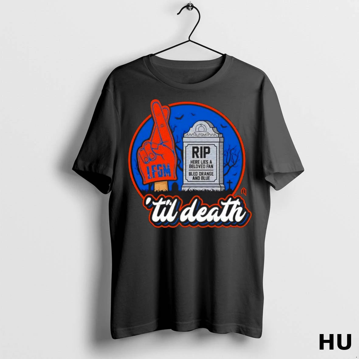 Officials New York Mets Til Death Rip Here Lies A Beloved Fan Bled Orange And