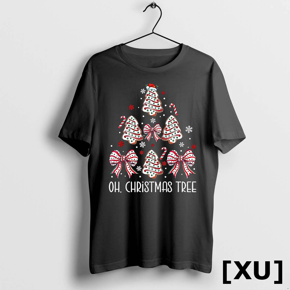 Oh Christmas Tree Cakes Debbie Becky Jen Cake Lovers Xmas Tshirts Sweater