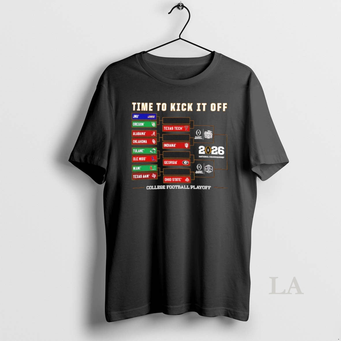 Original 2025 26 College Football Playoff Timje To Kick It Off Bracket