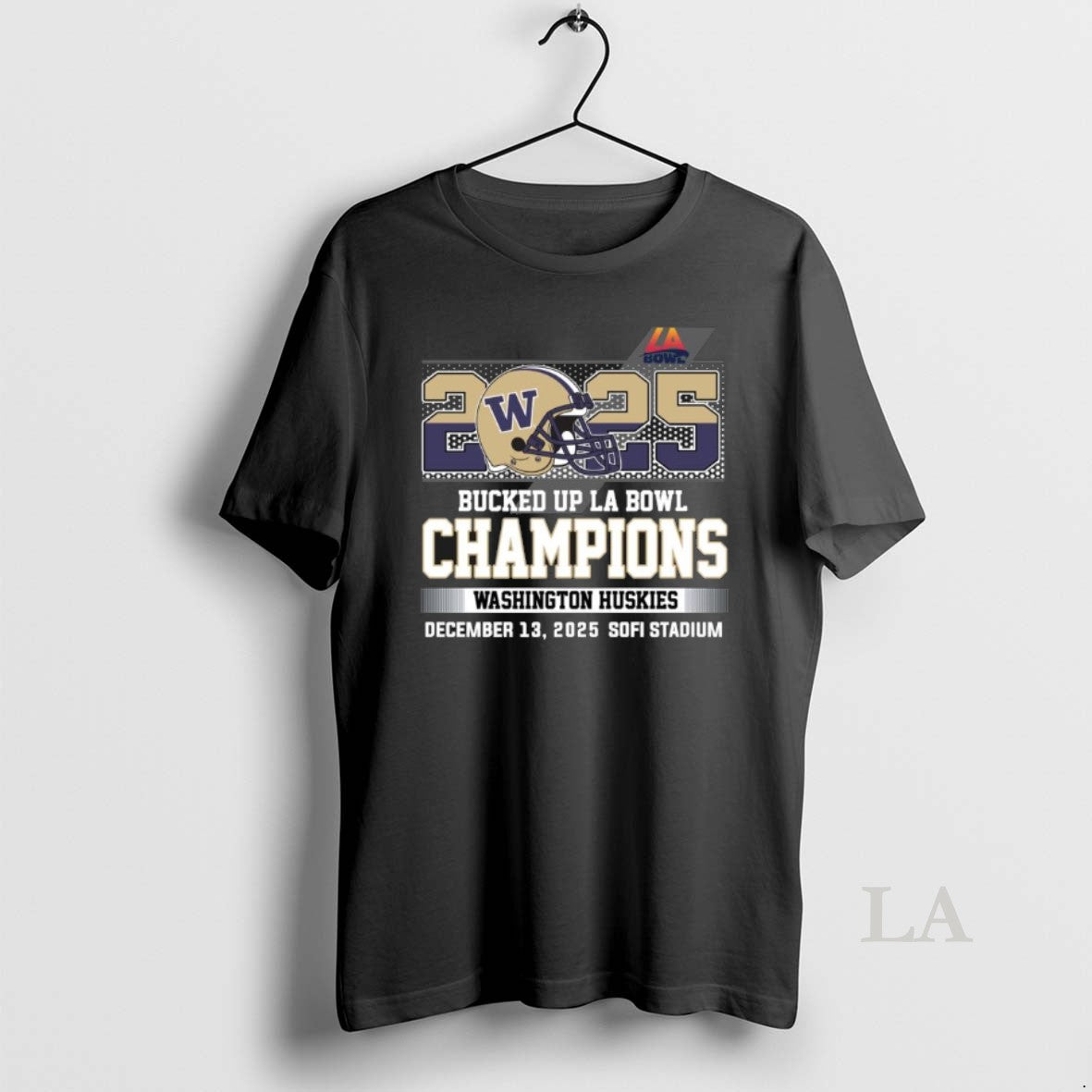 Original 2025 Bucked Up La Bowl Champions Washington Huskies Football