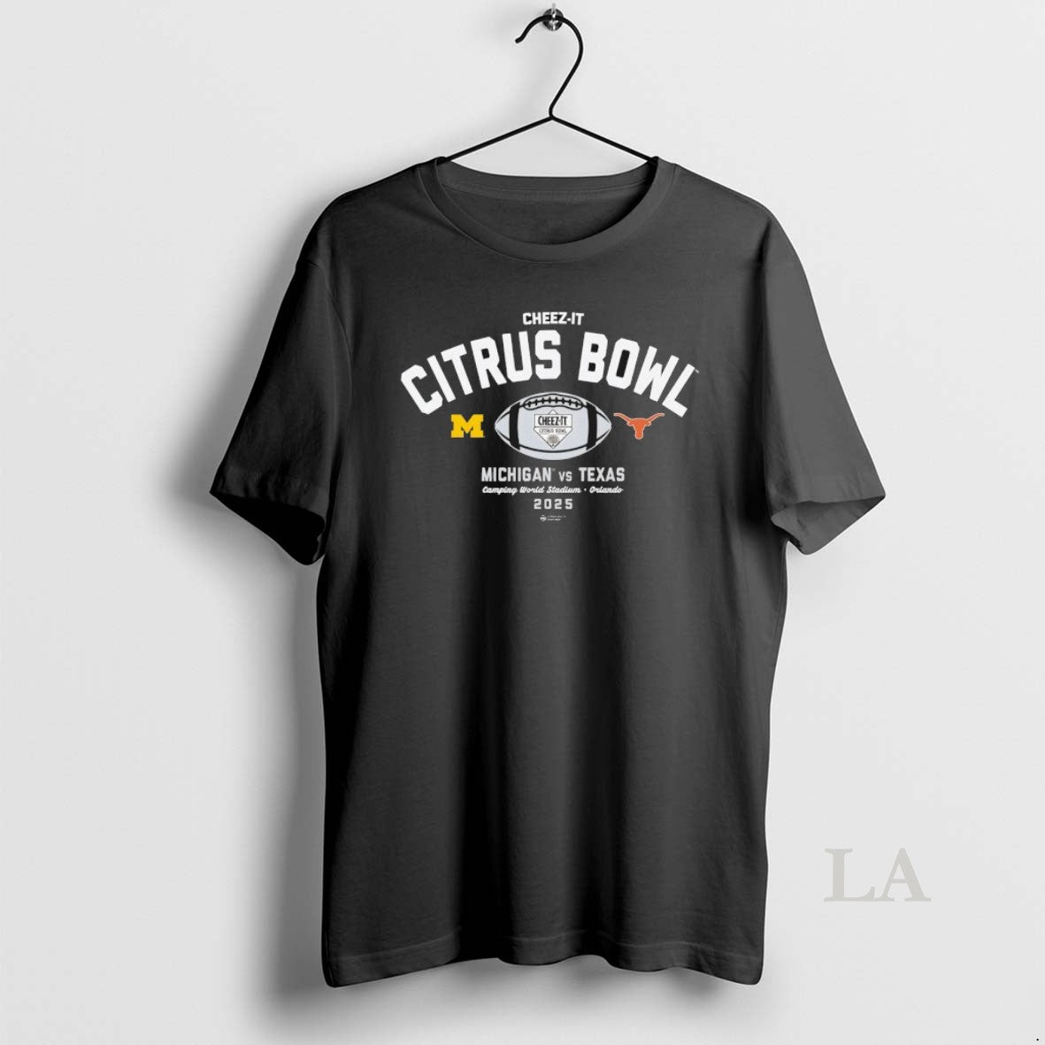 Original 2025 Cheez It Citrus Bowl Michigan Wolverines Vs Texas Longhorns Logo