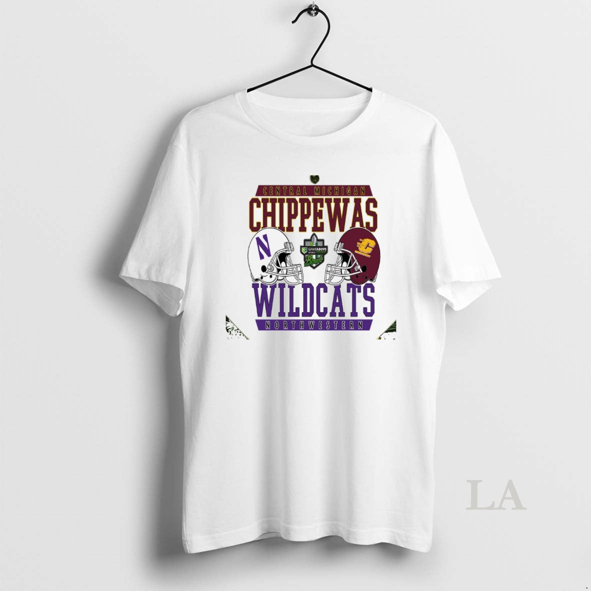 Original 2025 Gameabove Sports Bowl Northwestern Wildcats Vs Central Michigan Chippewas Central Michigan H2h