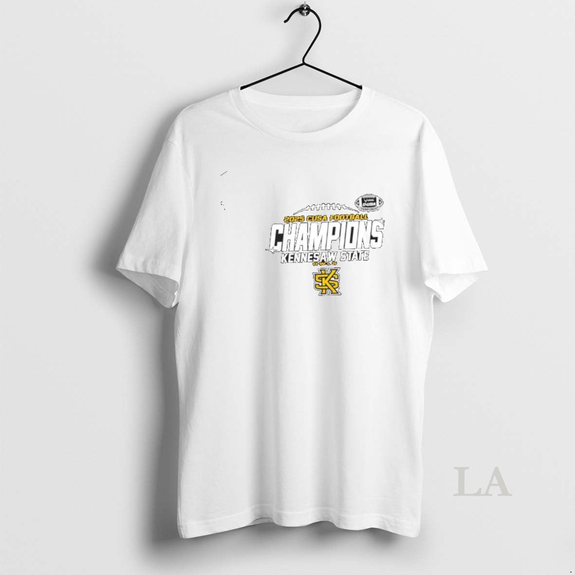 Original 2025 Kennesaw State Owls Cusa Football Champions 2 Sided