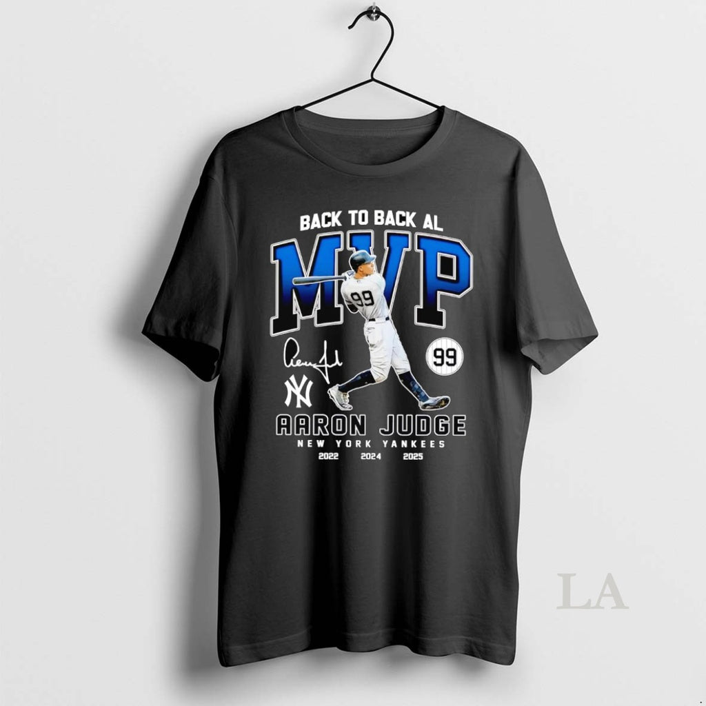 Original Aaron Judge Back To Back Al Mvp New York Yankees