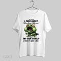 Original Angry Frog You Think I Care About Who Doesnt Like Me Hell My Own