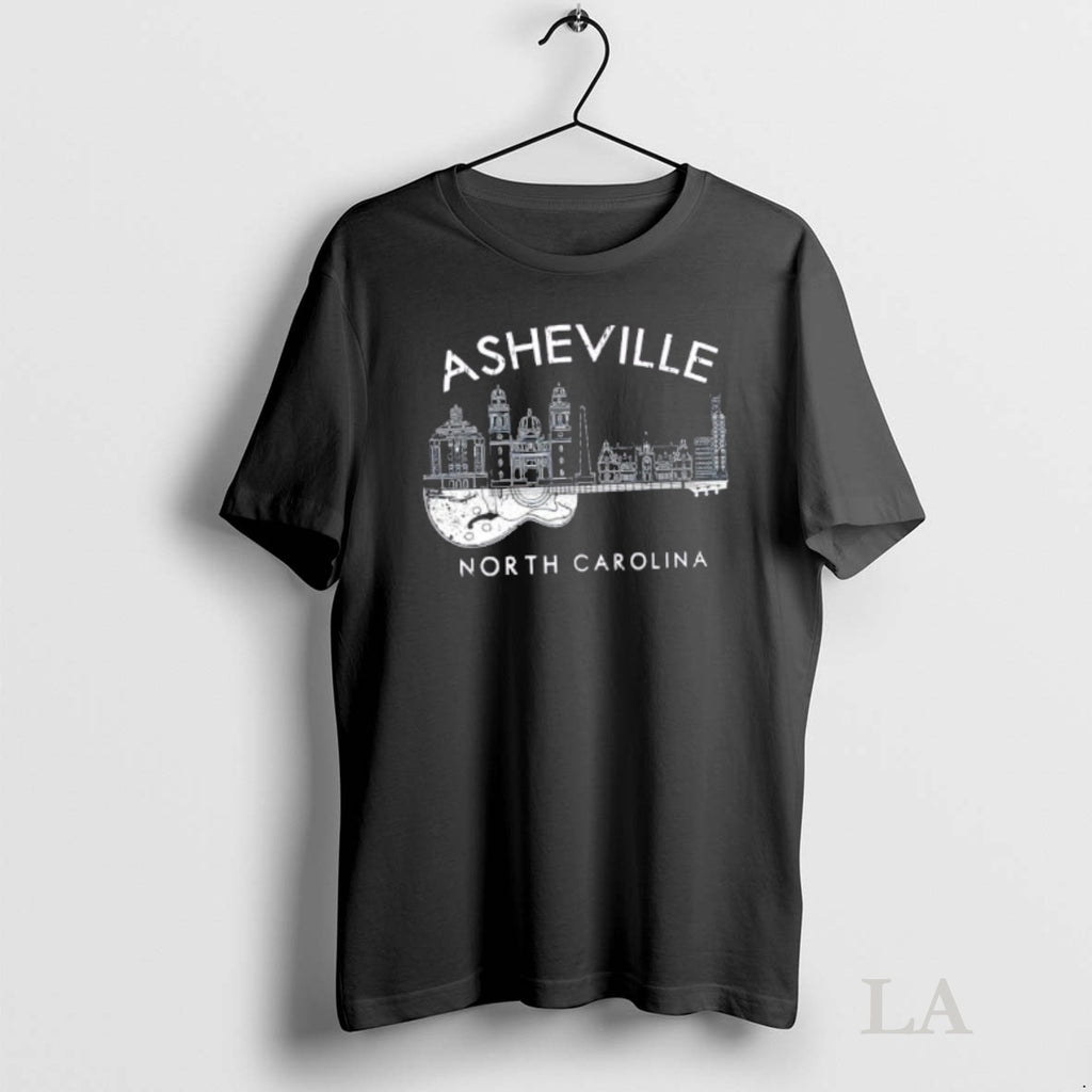 Original Asheville Souvenir North Carolina Lover Music Guitar