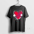 Original Atlanta Braves Rip The Chest Forever In My Heart