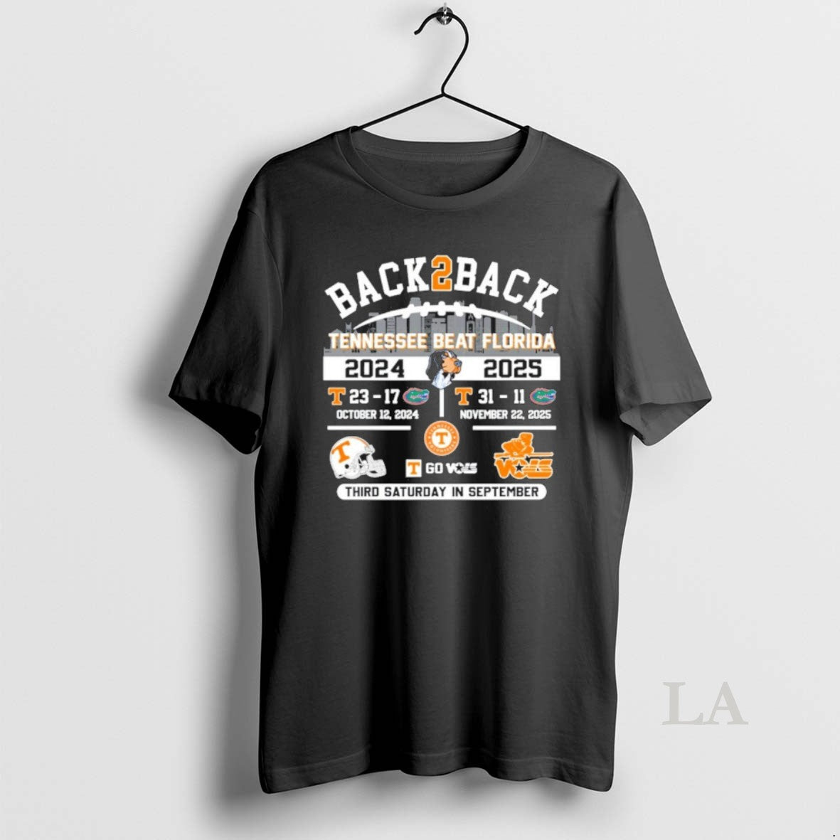 Original Back 2 Back Tennessee Beat Florida 2024 2025 Go Vols