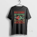 Original Balls Deep In The Christmas Spirit Xmas Ugly