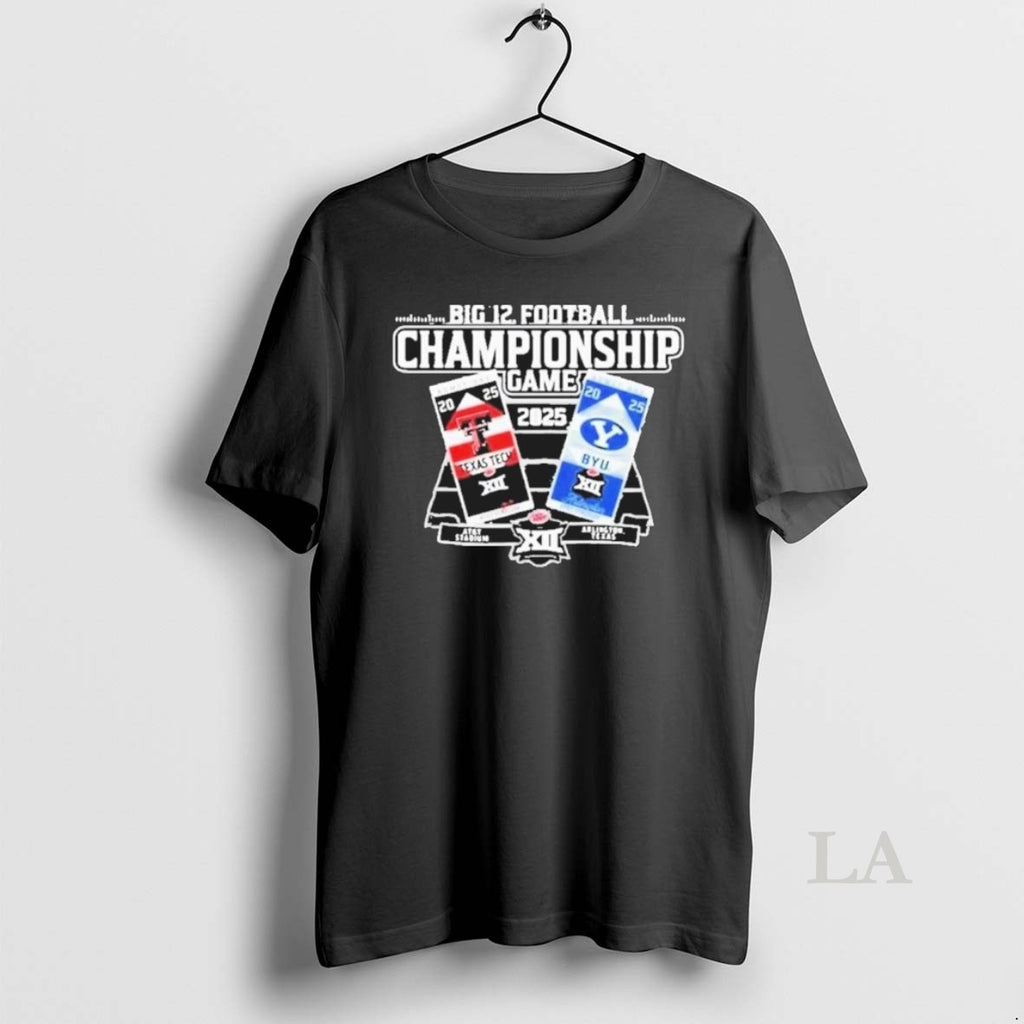 Original Big 12 2025 Football Championship Red Raiders Vs Cougars