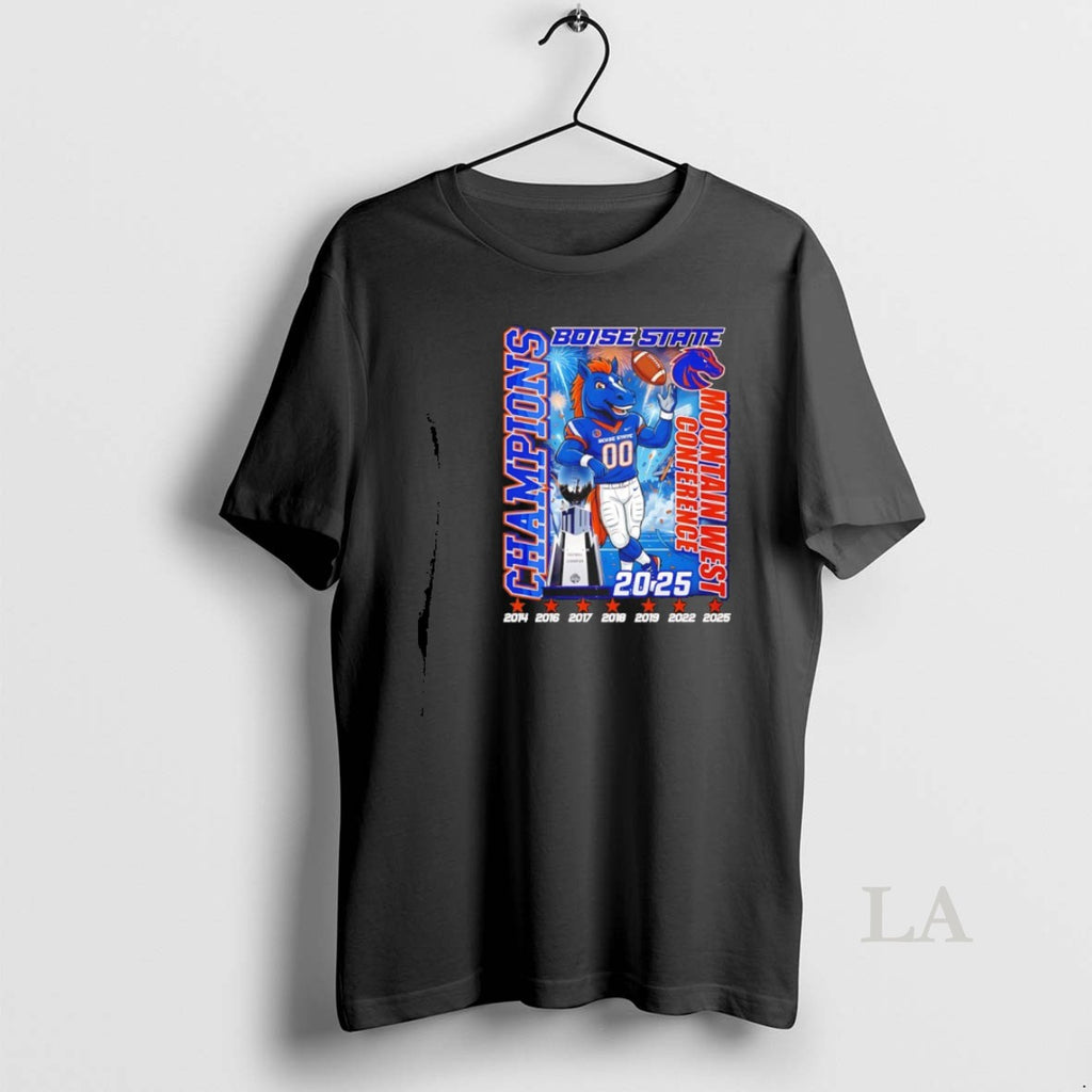 Original Boise State Football 2025 Mountain West Conference Champions 7 Time