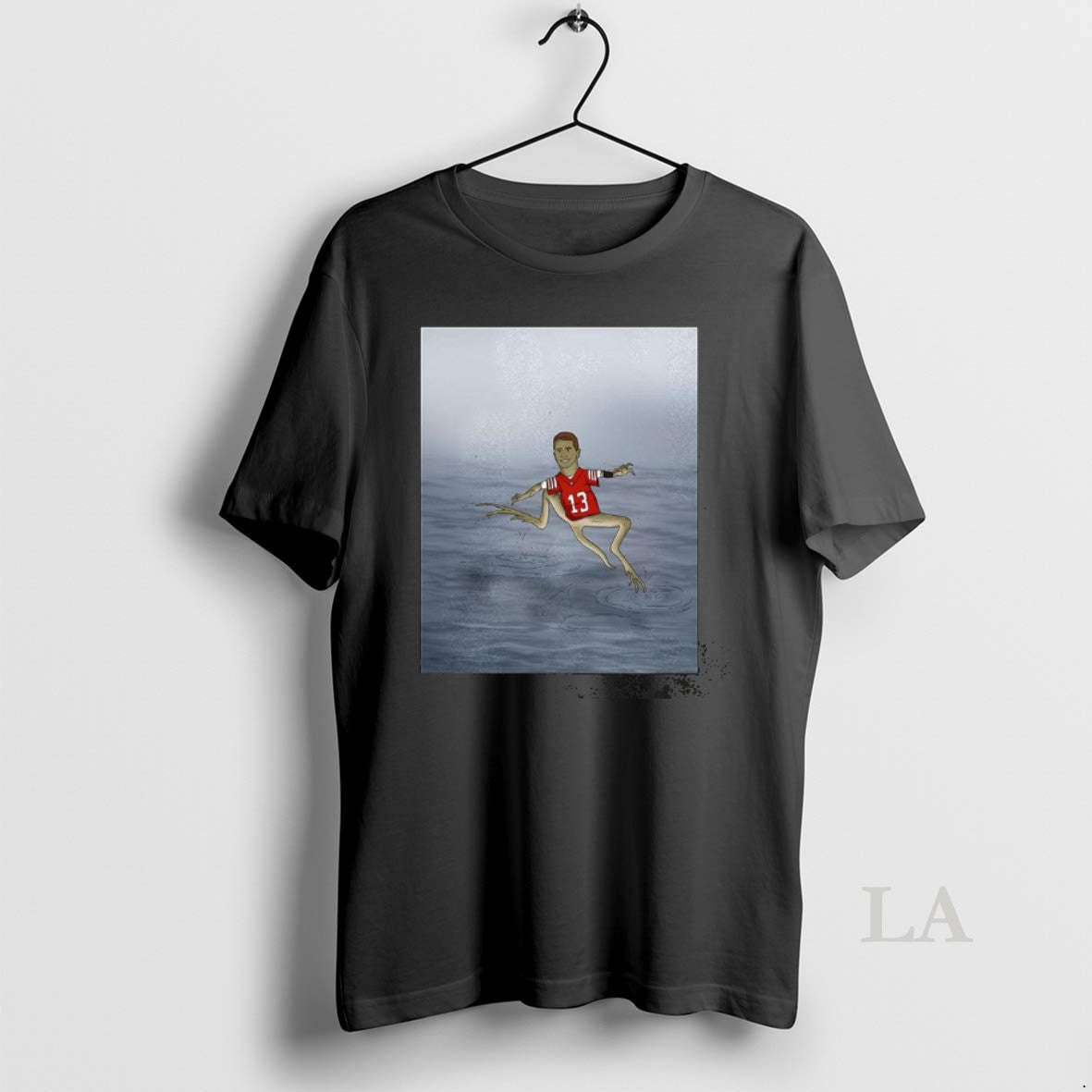 Original Brock Purdy Jesus Christ Lizard Running On Water
