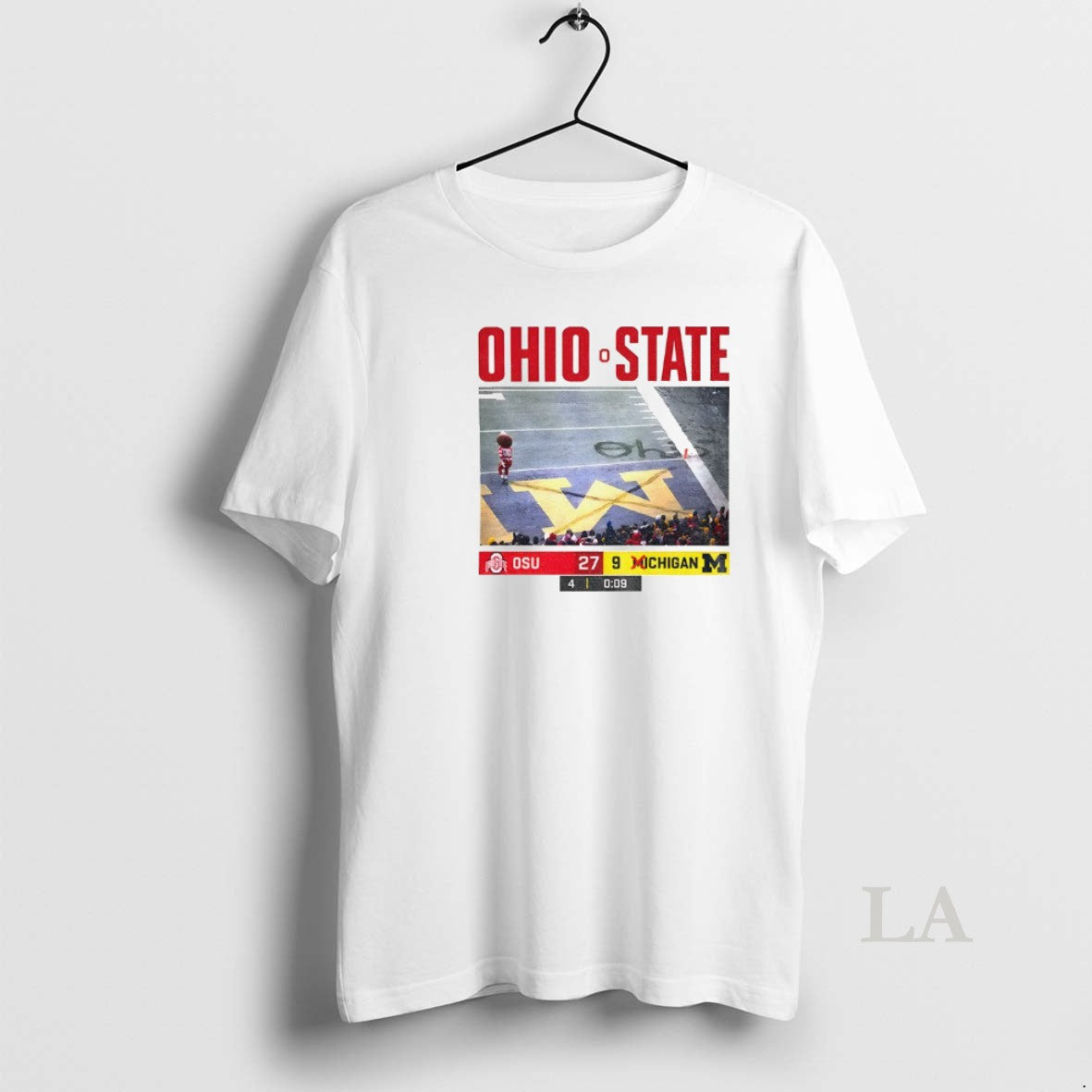 Original Brutus Ohio State Snow Fan Brutus Vs Michigan Game Day Erase The M