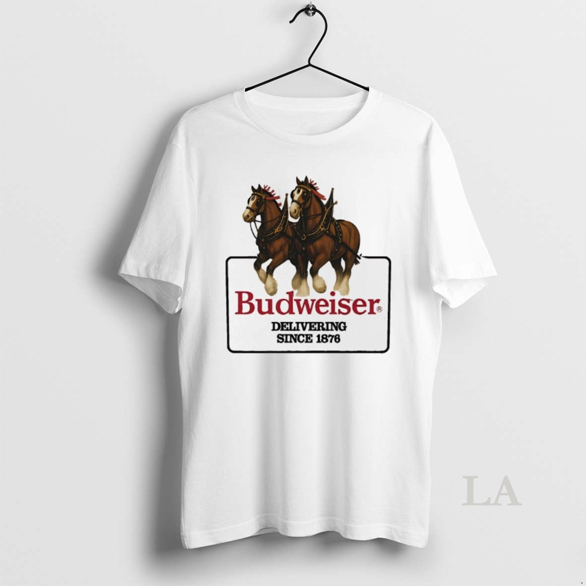Original Budweiser Delivering Since 1878