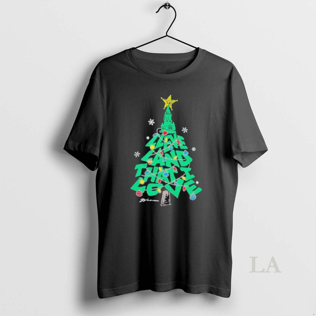 Original Cleveland That I Love Christmas Tree Holiday