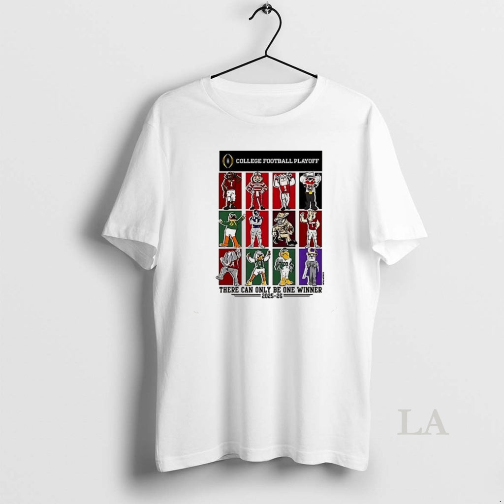 Original College Football Playoff 12 Team Mascots 2025 2026