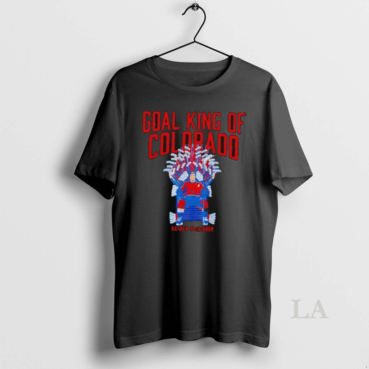 Original Colorado Avalanche Nathan Mackinnon Goal King Of Colorado