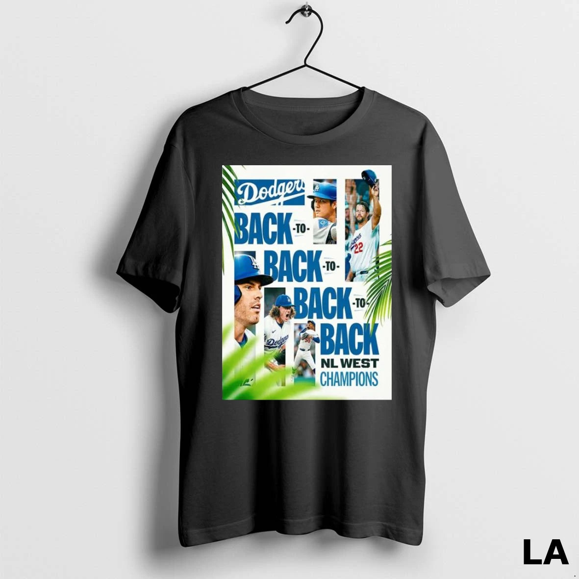 Original Congrats Los Angeles Dodgers Back To Back 2025 Nl West Champions Mlb Long Sleve